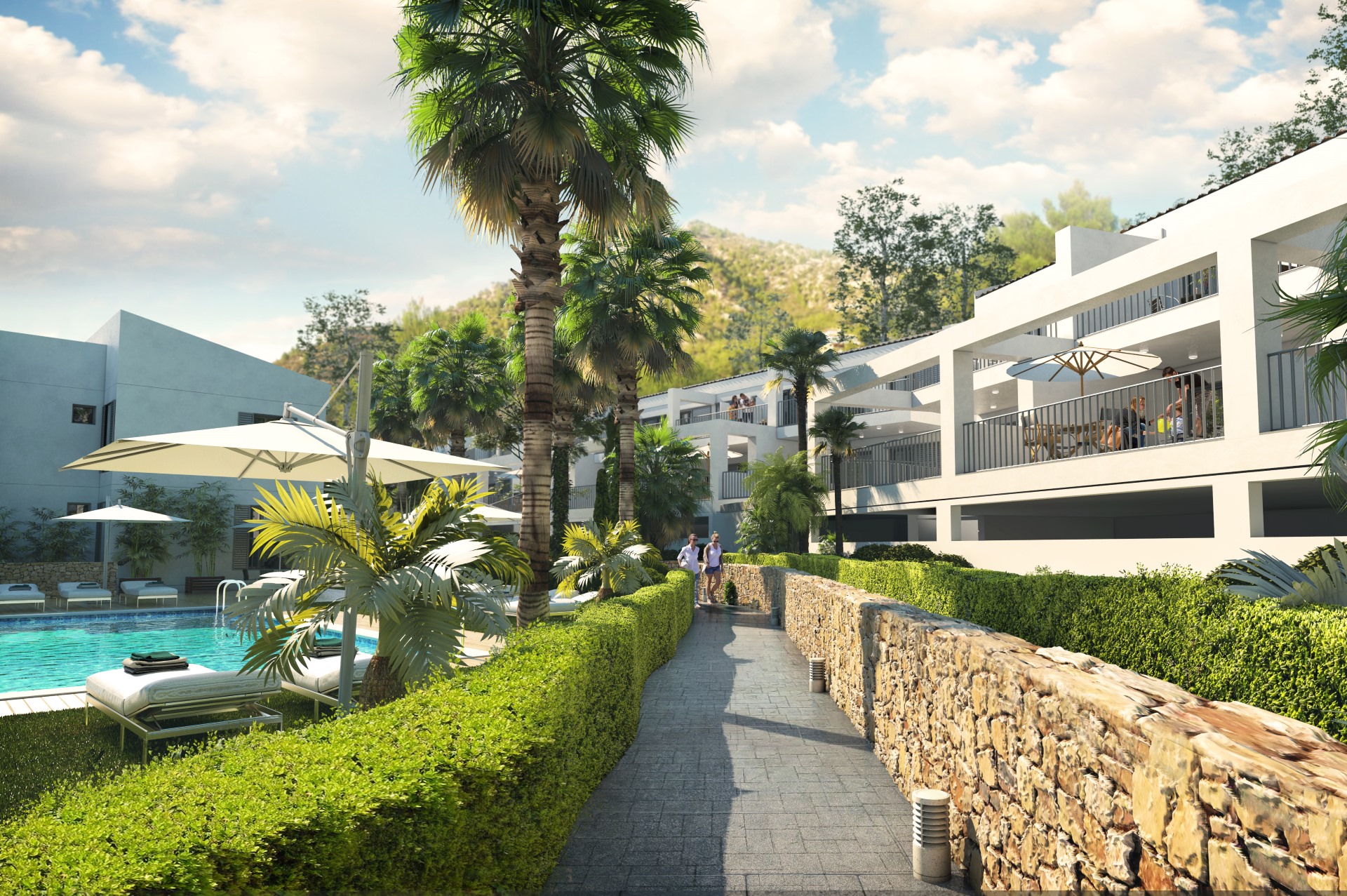 Canyamel New apartments between sea and golf course for sale Fara Homes