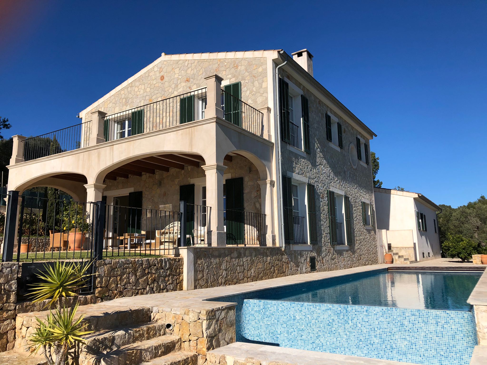 Son Font: schönes Landhaus in Premiumlage mit herrlichem Blick auf die Küste und das Meer