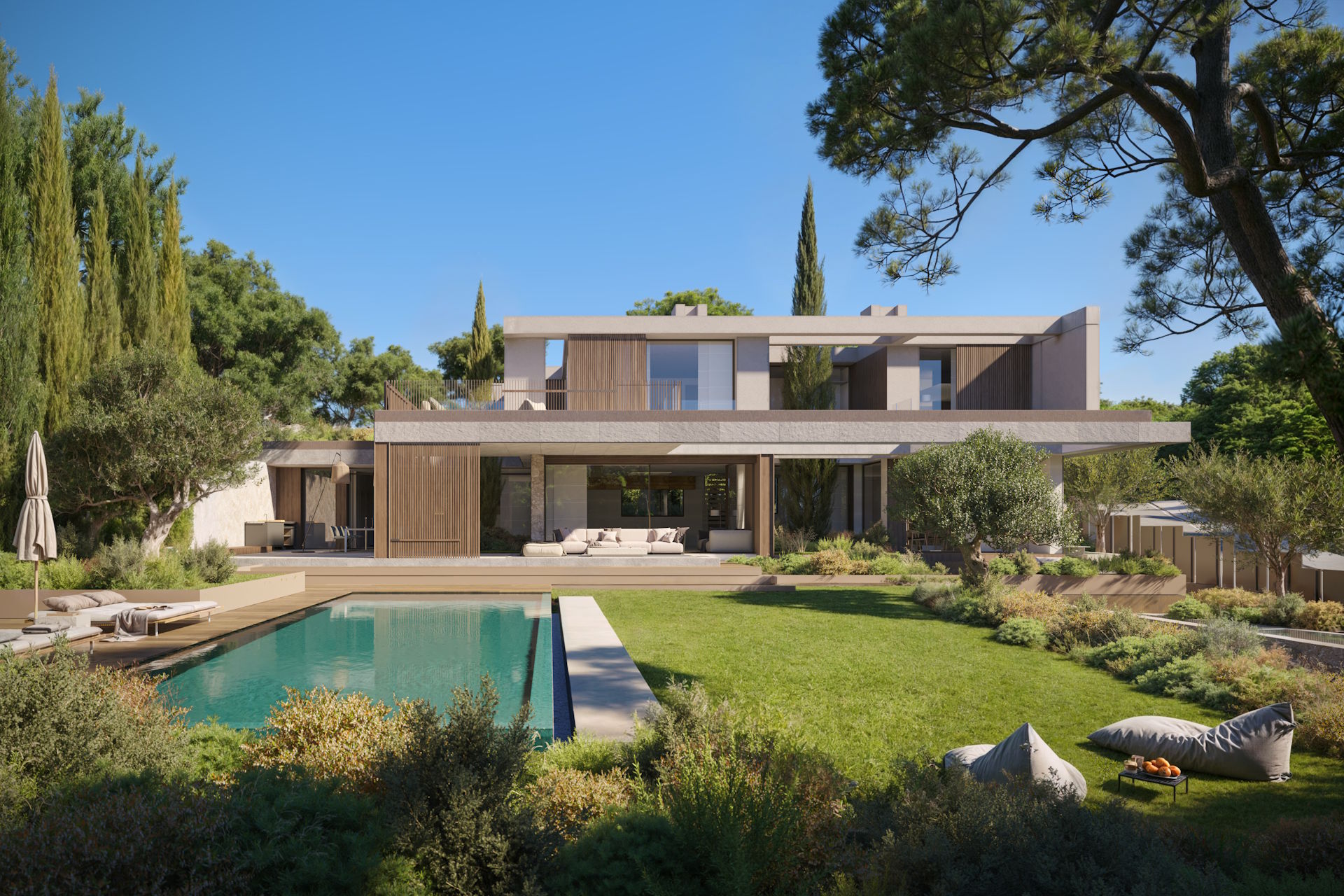 Exklusive moderne Neubauvilla in Cala Vinyes, Calvià Strand nah mit Luxus-Ausstattung