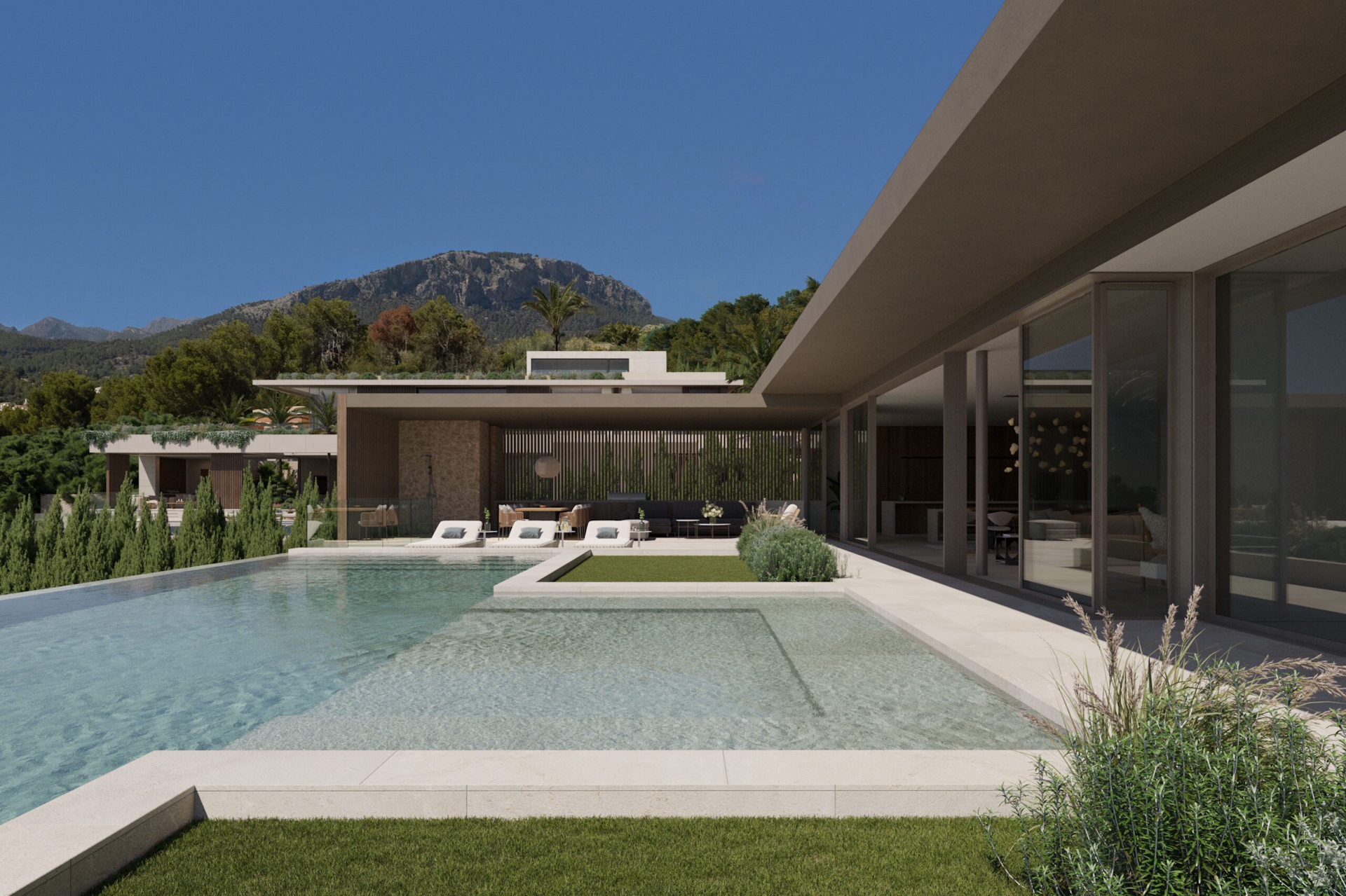 Grundstück mit Meerblick und Villenprojekt in Camp de Mar